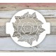 Трафарет Event Design КК24-03 "Роза" круглый для декора, диам. 24 см